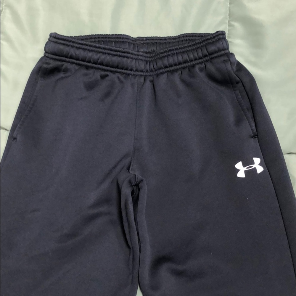 Men’s black under armor sweatpants